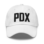 PDX Airport Code Embroidered Dad Hat Portland Oregon