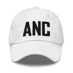 ANC Airport Code Embroidered Dad Hat Anchorage Alaska