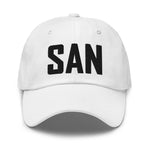 SAN Airport Code Embroidered Dad Hat San Diego California