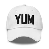 YUM Airport Code Embroidered Dad Hat Yuma Arizona