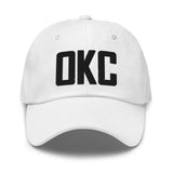 OKC Airport Code Hat Embroidered Hat Dad Hat Oklahoma City Hats Travel Gift Baseball Cap Airbnb Host Gift - CRE PYT