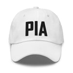 PIA Airport Code Hat Embroidered Hat Peoria Illinois Dad Hat Travel Gift Baseball Cap Airbnb Host Gift Real Estate City Hats - CRE PYT