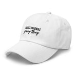 PYT Professional Young Thing Embroidered Dad Hat - CRE PYT