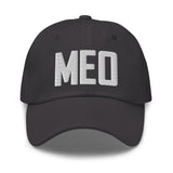 MEO Airport Code Embroidered Dad Hat OBX Outer Banks North Carolina