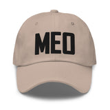 MEO Airport Code Embroidered Dad Hat OBX Outer Banks North Carolina