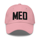 MEO Airport Code Embroidered Dad Hat OBX Outer Banks North Carolina