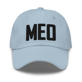 MEO Airport Code Embroidered Dad Hat OBX Outer Banks North Carolina