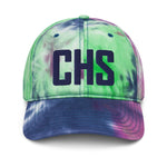 CHS Airport Code Hat Pastel Tie Dye Embroidered Hat Dad Hat South Carolina College of Charleston SC Lowcountry Travel Gift Airbnb Host Gift - CRE PYT