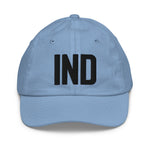 IND Airport Code Hat Youth Hat Embroidered Hat Indianapolis Indiana Travel Gift Baseball Cap Airbnb Host Gift City Hats - CRE PYT