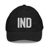 IND Airport Code Hat Youth Hat Embroidered Hat Indianapolis Indiana Travel Gift Baseball Cap Airbnb Host Gift City Hats - CRE PYT