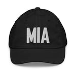 MIA Airport Code Hat Youth Hat Embroidered Hat University of Miami Florida Travel Gift Baseball Cap Airbnb Host Gift City Hats - CRE PYT