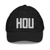 HOU Airport Code Hat Youth Hat Embroidered Hat Houston Texas Travel Gift Baseball Cap Airbnb Host Gift City Hats - CRE PYT