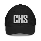 CHS Airport Code Hat Youth Hat Embroidered Hat South Carolina College of Charleston SC Lowcountry Travel Gift Airbnb Host Gift City Hats - CRE PYT