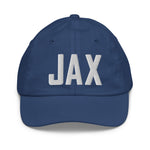 Youth JAX Airport Code Hat Embroidered Baseball Cap Jacksonville Florida Travel Gift Baseball Cap Airbnb Host Gift City Hats - CRE PYT