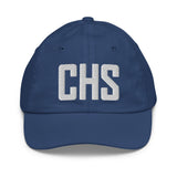 CHS Airport Code Hat Youth Hat Embroidered Hat South Carolina College of Charleston SC Lowcountry Travel Gift Airbnb Host Gift City Hats - CRE PYT